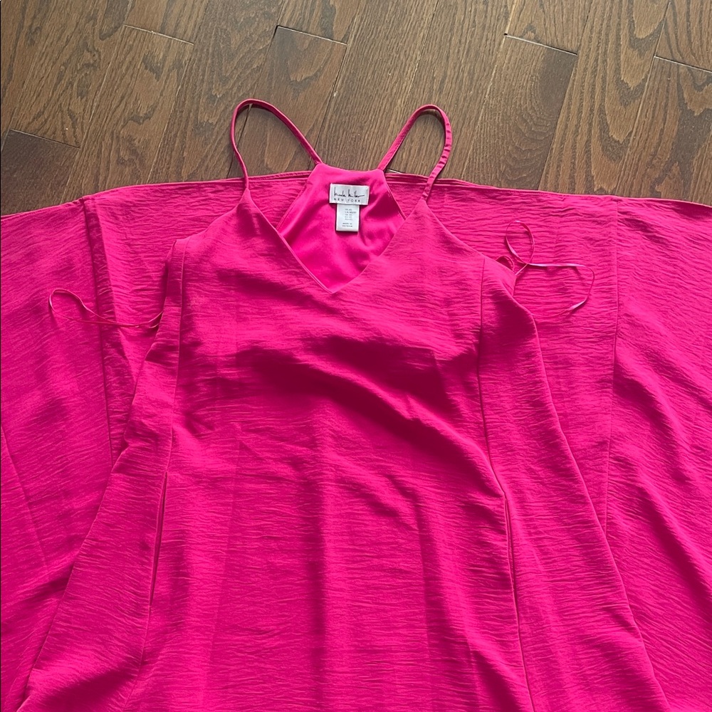 Nicole Miller Pink Maxi Dress